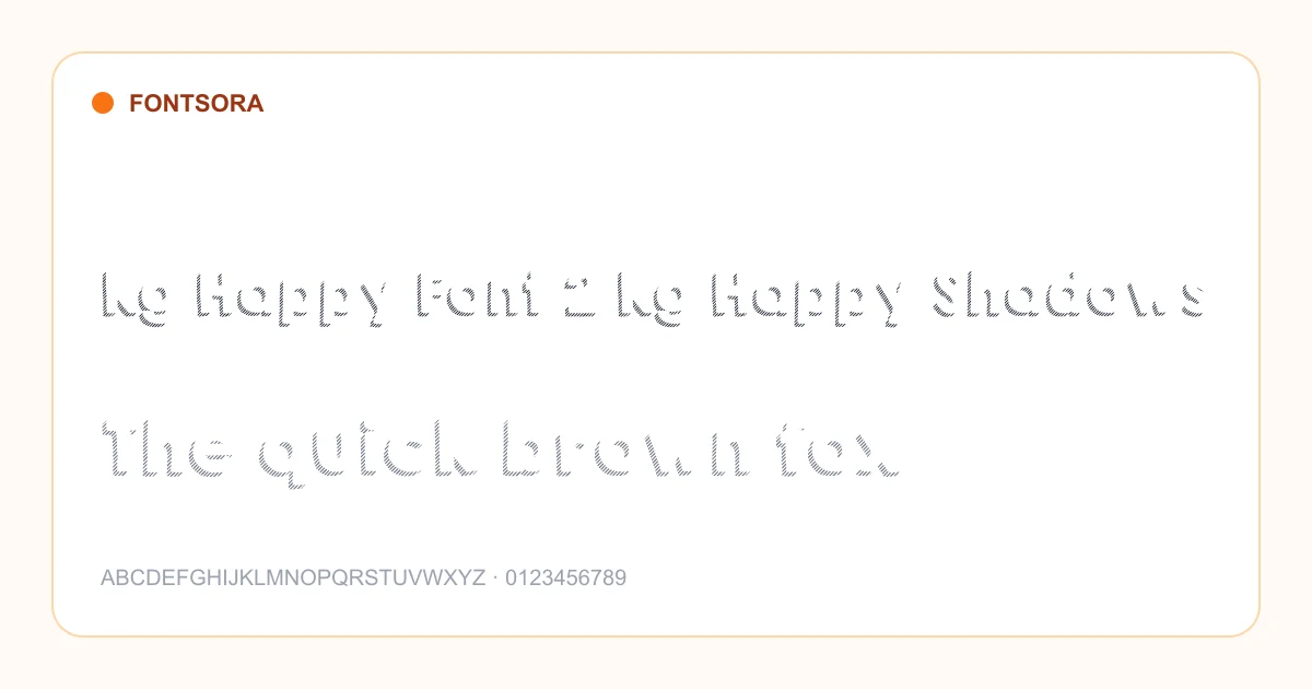 Kg Happy Font 2 Kg Happy Shadows font preview